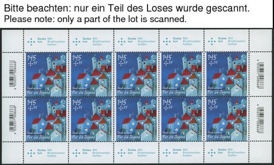 BUNDESREPUBLIK 3096-98KB **, 2014, Das Traumfresserchen Im Kleinbogensatz, Pracht, Mi. 84.- - Otros & Sin Clasificación