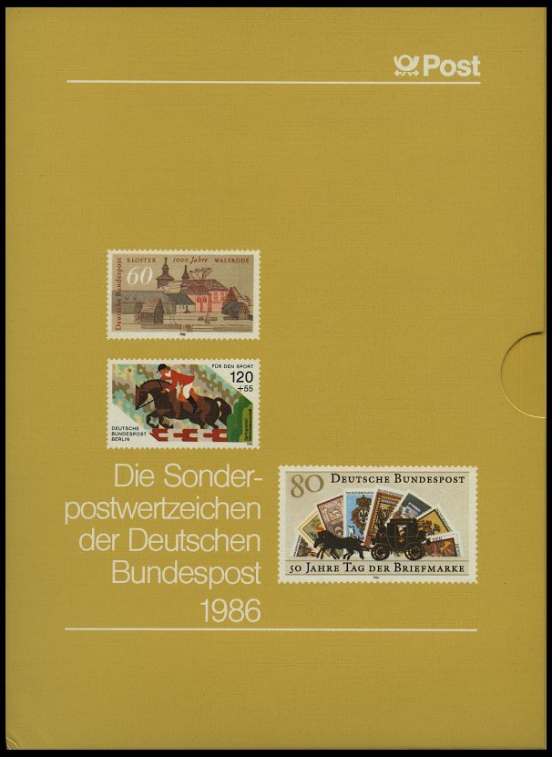 JAHRESZUSAMMENSTELLUNGEN J 14 **, 1986, Jahreszusammenstellung, Pracht, Mi. 75.- - Otros & Sin Clasificación