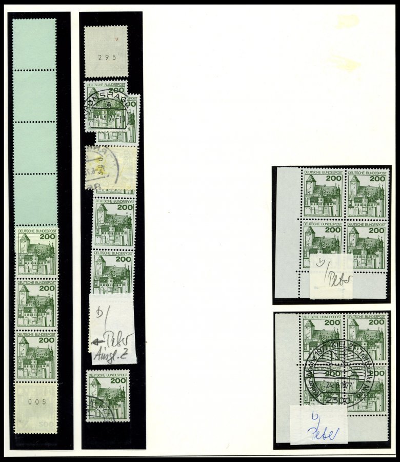 ROLLENMARKEN a. 179-1143R **,o , 1954-82, fast nur postfrische Sammlung Rollenmarken mit vielen besseren Ausgaben und Be