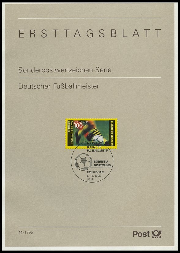 ERSTTAGSBLÄTTER 1772-1833 BrfStk, 1995, Kompletter Jahrgang, ETB 1 - 41/95, Pracht - Otros & Sin Clasificación