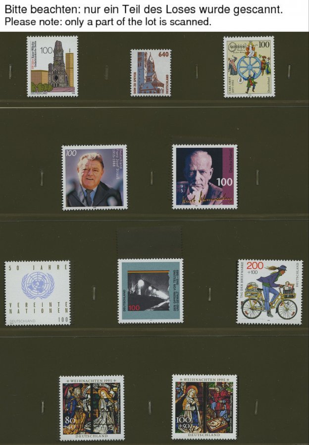 JAHRGÄNGE 1772-1833 **, 1995, Kompletter Jahrgang, Pracht - Used Stamps