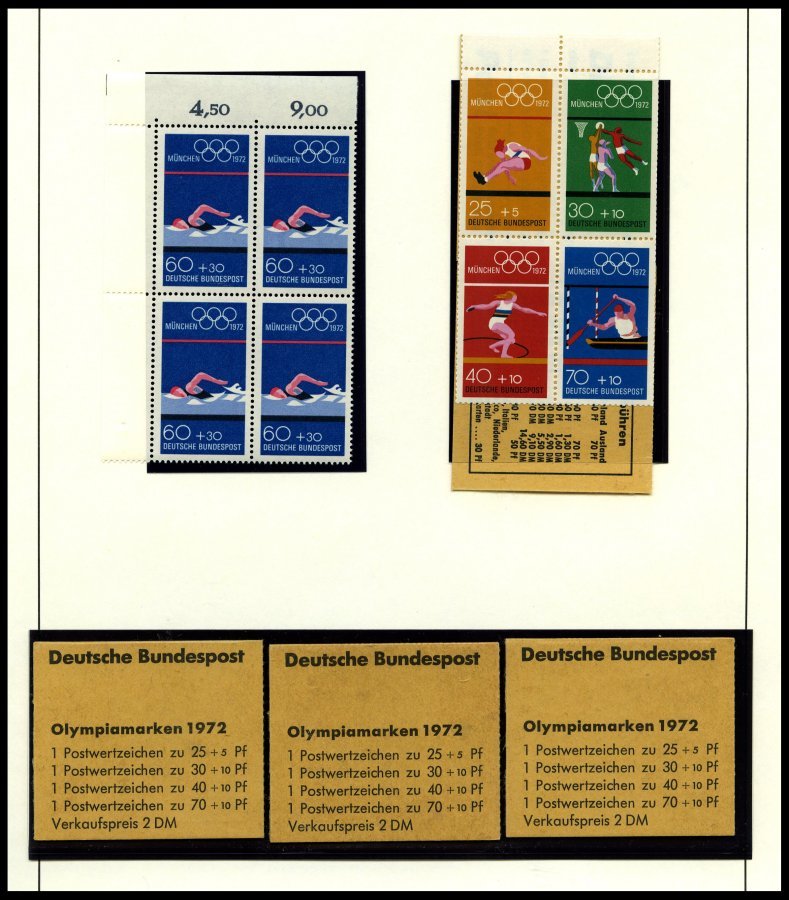 SAMMLUNGEN **,o , überkomplette Sammlung Bundesrepublik Von 1954-2003 (ohne 1986-88) In 12 Leuchtturmalben, Oft Bis Zu 2 - Otros & Sin Clasificación