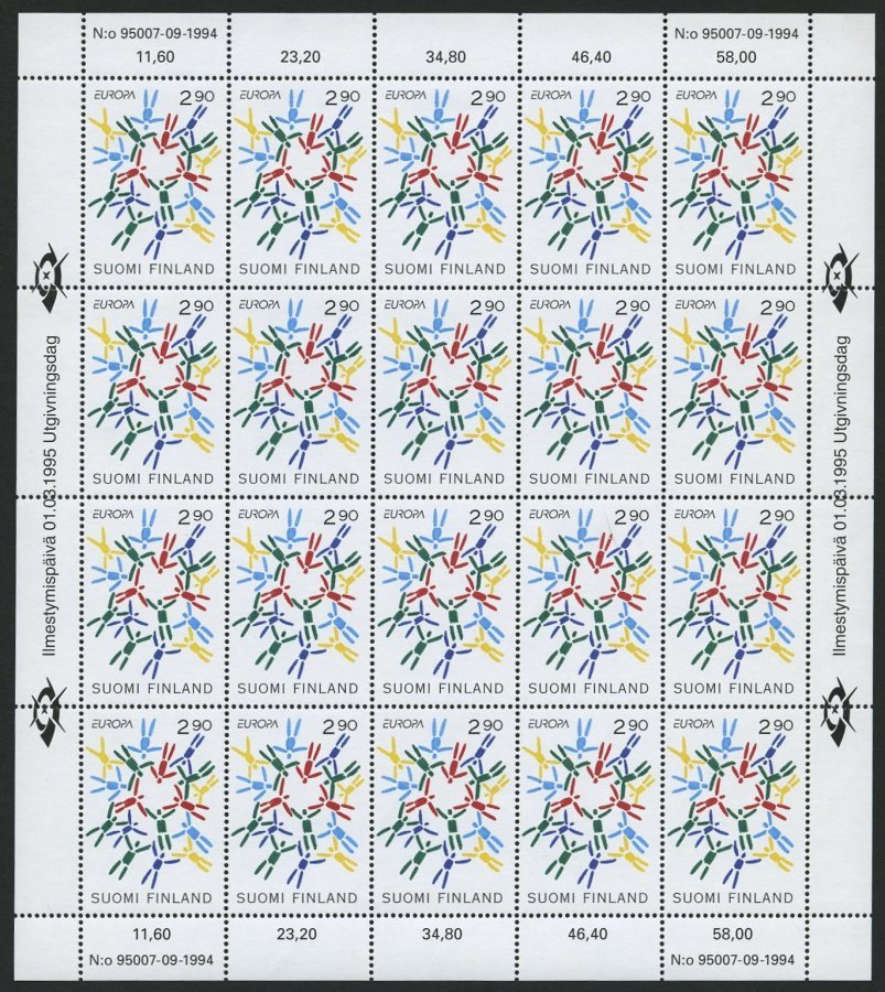 SAMMLUNGEN KB **, 1995-2009, 16 Verschiedene Postfrische Kleinbogen, Pracht, Mi. 315.- - Colecciones