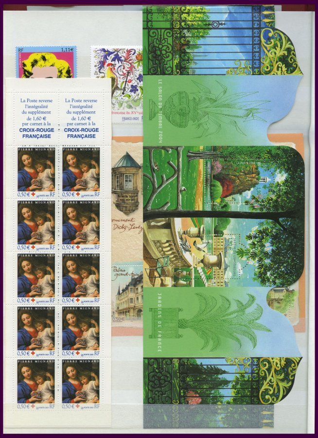 FRANKREICH 3677-3773 **, 2003, In Den Hauptnummern Kompletter Jahrgang Mit Kleinbogen, Markenheftchen Etc., Pracht, Mi. - Otros & Sin Clasificación