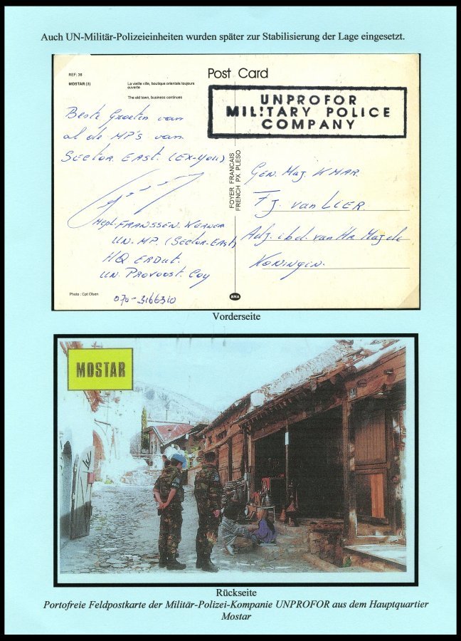 JUGOSLAWIEN 1998-2003, Zerfall Des Vielvölkerstaates, 5 Verschiedene Belege Und Eine Beutelfahne Für Feldpostsendungen D - Other & Unclassified