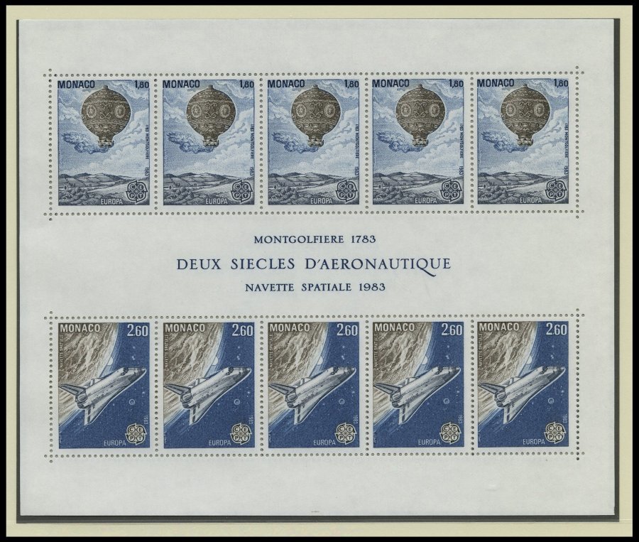 MONACO Bl. 14-34 **, 1979-86, 21 Blocks Komplett, Pracht, Mi. 216.- - Other & Unclassified