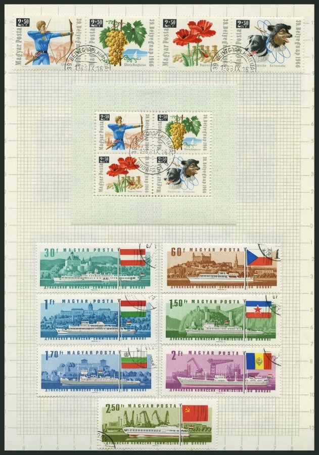 SAMMLUNGEN, LOTS O, **, 1962-73, Fast Nur Gestempelter Sammlungsteil, Pracht, Hoher Katalogwert - Collections