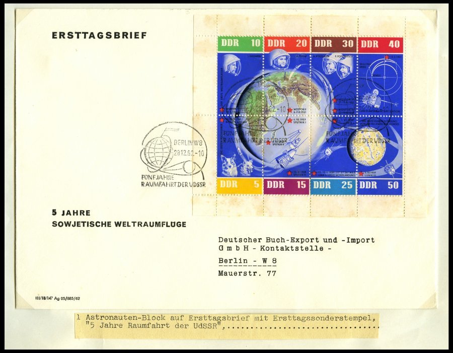 SLG., LOTS DEUTSCHLAND interessante Briefpartie, meist Deutschland von ca. 1900 - 1960, im Album, über 140 meist mittler