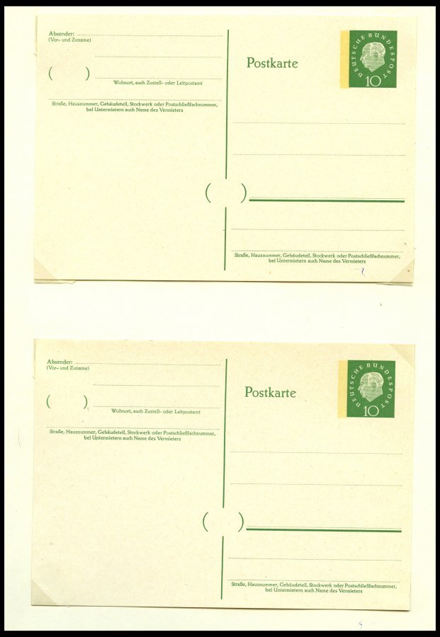 SLG., LOTS DEUTSCHLAND interessante Briefpartie, meist Deutschland von ca. 1900 - 1960, im Album, über 140 meist mittler