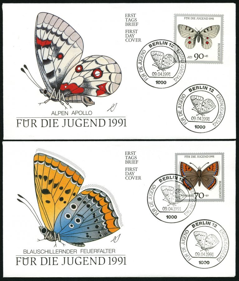 SLG., LOTS DEUTSCHLAND Wohl Komplette Sammlung FDC Bund/Berlin Von 1971-95 In 11 Ersttagesbrief-Alben In Schubern, über - Colecciones