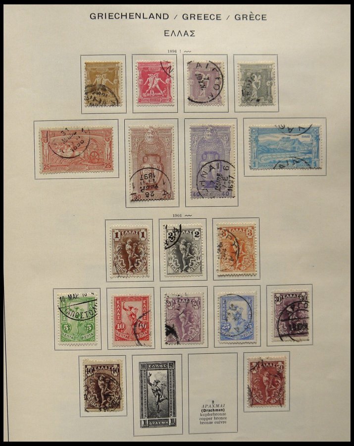 SLG., LOTS EUROPA o,*,** , umfangreiche Sammlung Europa bis ca. 1950 in 9 Schaubek Alben, meist wohl nur kleinere und mi