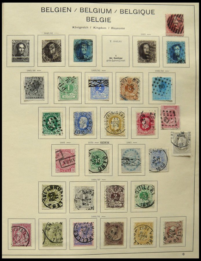 SLG., LOTS EUROPA o,*,** , umfangreiche Sammlung Europa bis ca. 1950 in 9 Schaubek Alben, meist wohl nur kleinere und mi