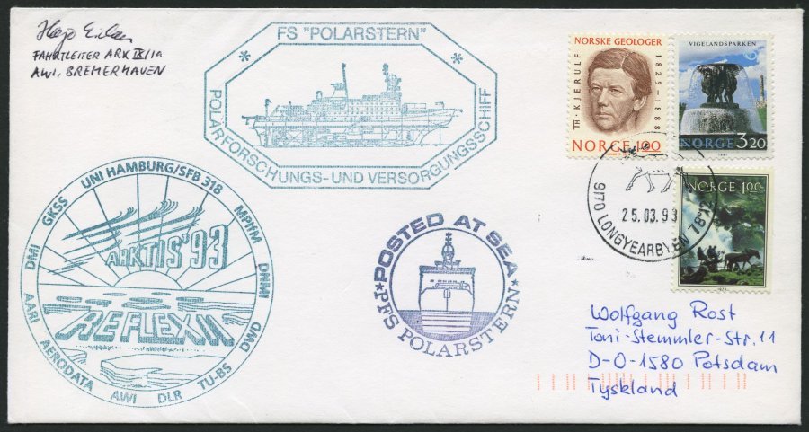 SONSTIGE MOTIVE 1990-97, Siebente, Neunte Und Zehnte Antarktis-Expedition Der Polarstern, Interessante Sammlung Mit 96 V - Unclassified