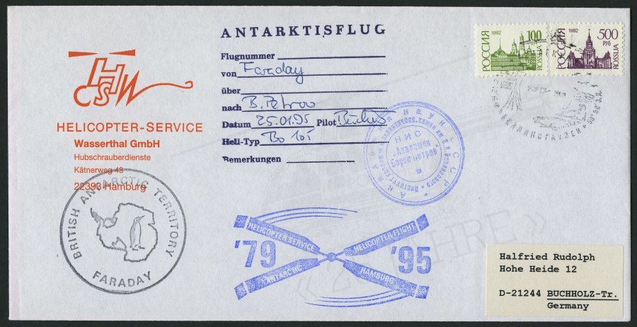 SONSTIGE MOTIVE 1990-97, Siebente, Neunte und Zehnte Antarktis-Expedition der Polarstern, interessante Sammlung mit 96 v