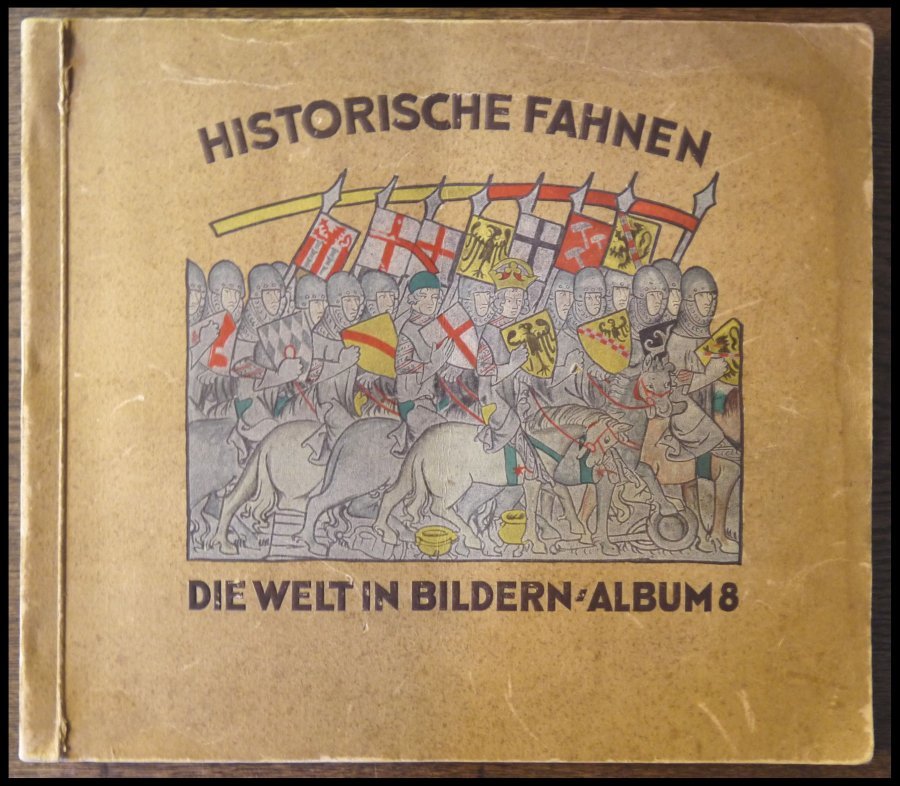 SONSTIGE MOTIVE Sammelbilderalbum Die Welt In Bildern - Historische Fahnen, Album 8, Leichte Gebrauchsspuren - Sin Clasificación