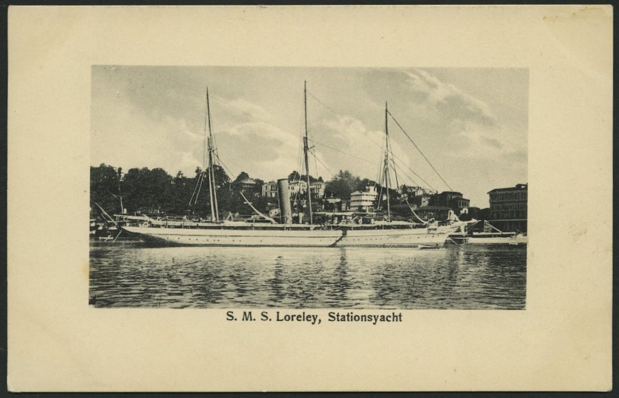 ALTE POSTKARTEN - SCHIFFE KAISERL. MARINE S.M.S. Loreley, Stationsyacht, Ungebrauchte Karte - Guerra