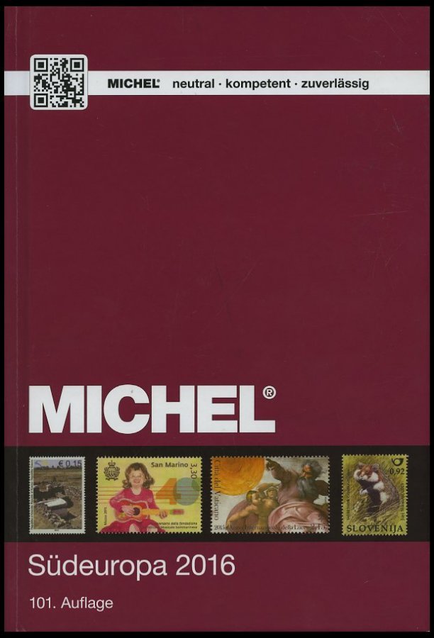 PHIL. KATALOGE Michel: Südeuropa-Katalog 2016, Band 3, Alter Verkaufspreis: EUR 68.- - Filatelia E Historia De Correos