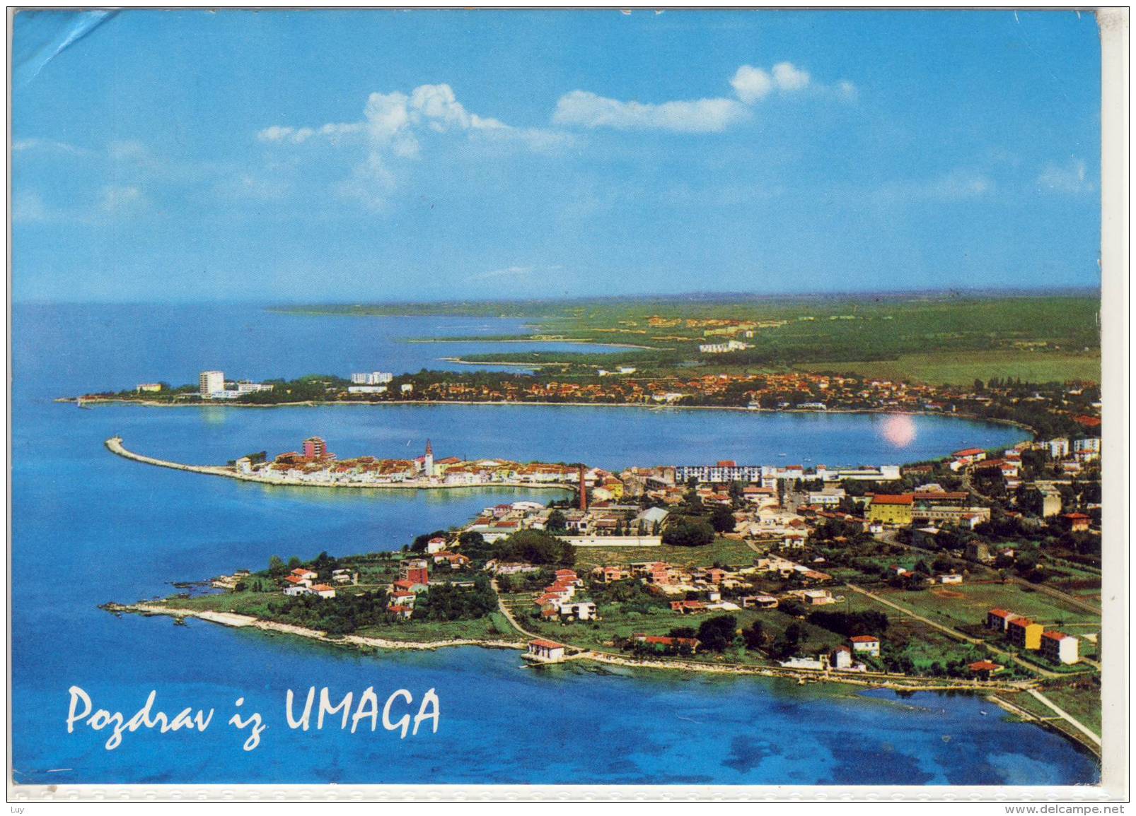 UMAG - Pozdrav Iz Umaga, Panorama, Air View - Yugoslavia