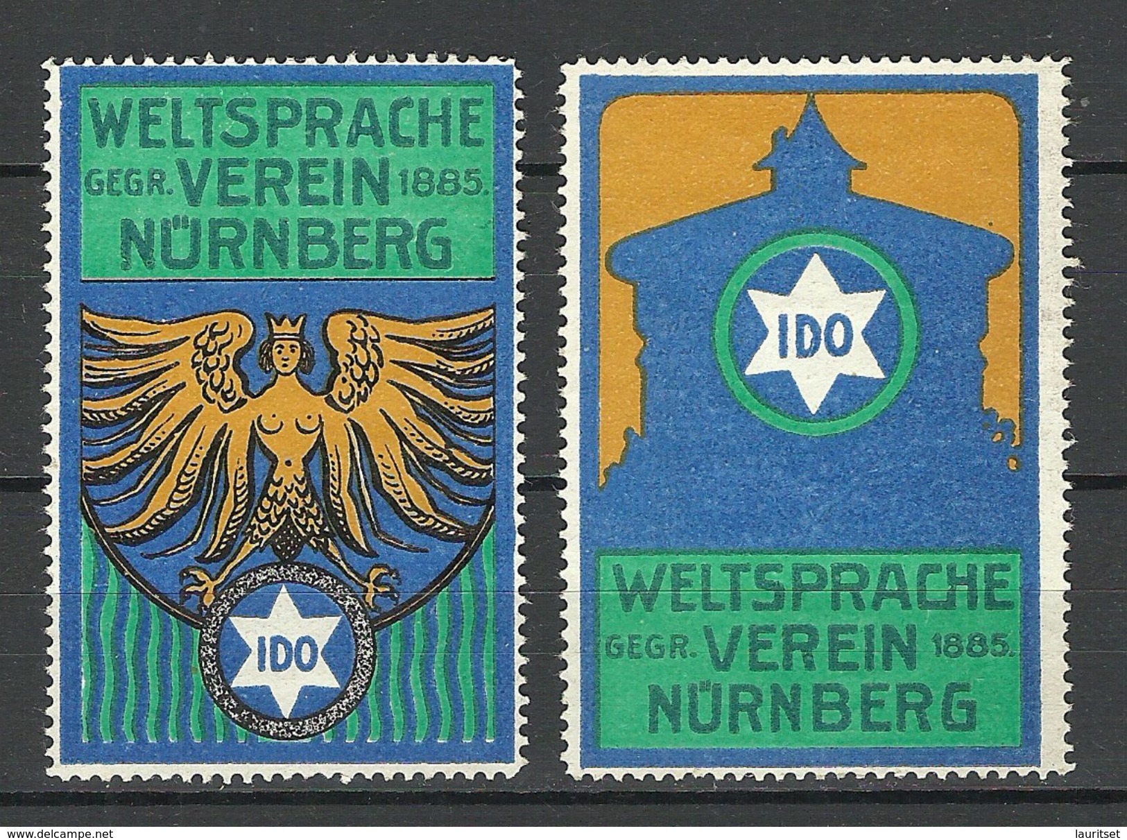 Reklamemarken Ca 1920 IDO - Sonstige & Ohne Zuordnung