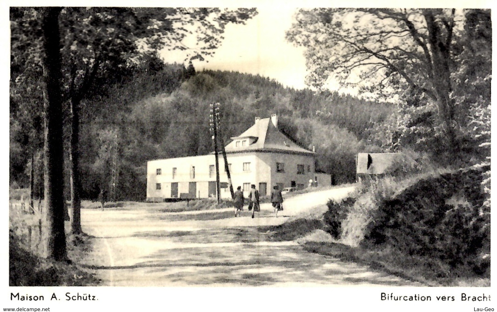 Burg - Brug. Maison Schütz - Bifurcation Vers BrachtBoiseux - Burg-Reuland