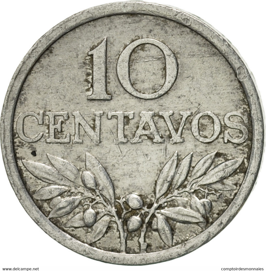 Monnaie, Portugal, 10 Centavos, 1976, TTB+, Aluminium, KM:594 - Portugal