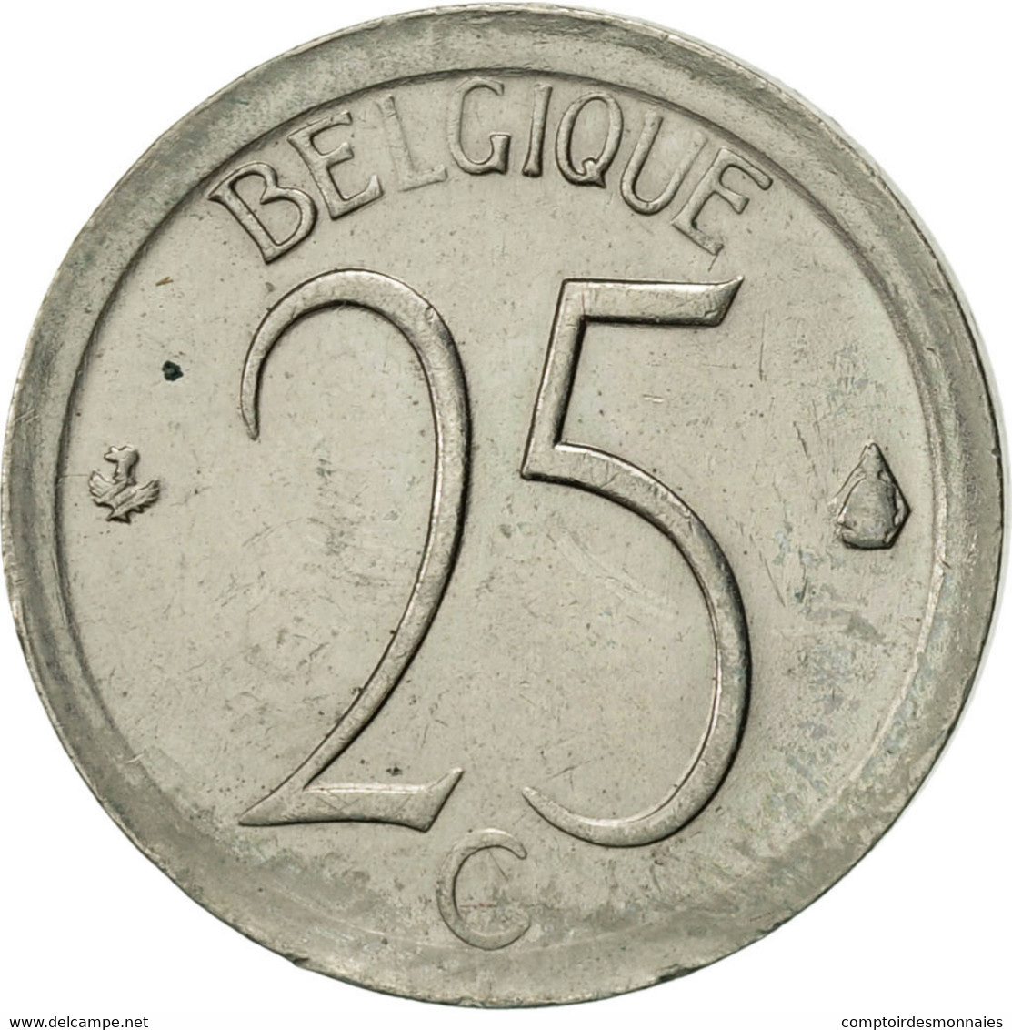 Monnaie, Belgique, 25 Centimes, 1973, Bruxelles, TTB+, Copper-nickel, KM:153.1 - 25 Centimes