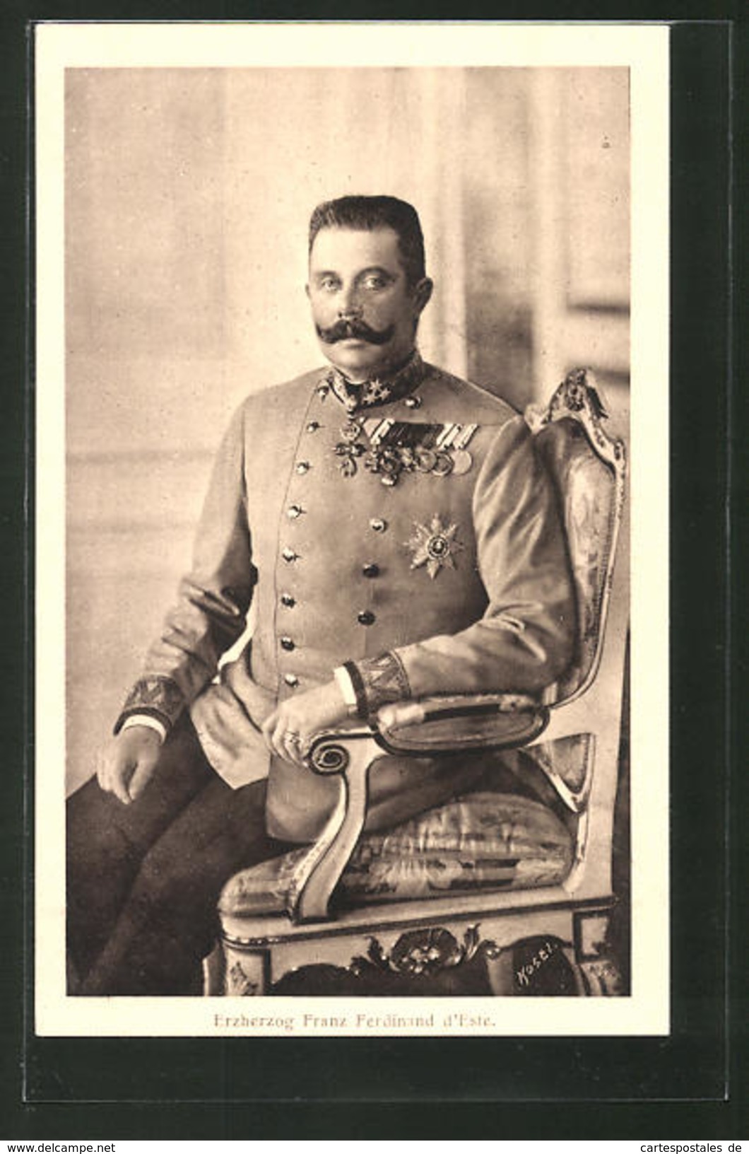 AK Erzherzog Franz Ferdinand D'Este - Familles Royales