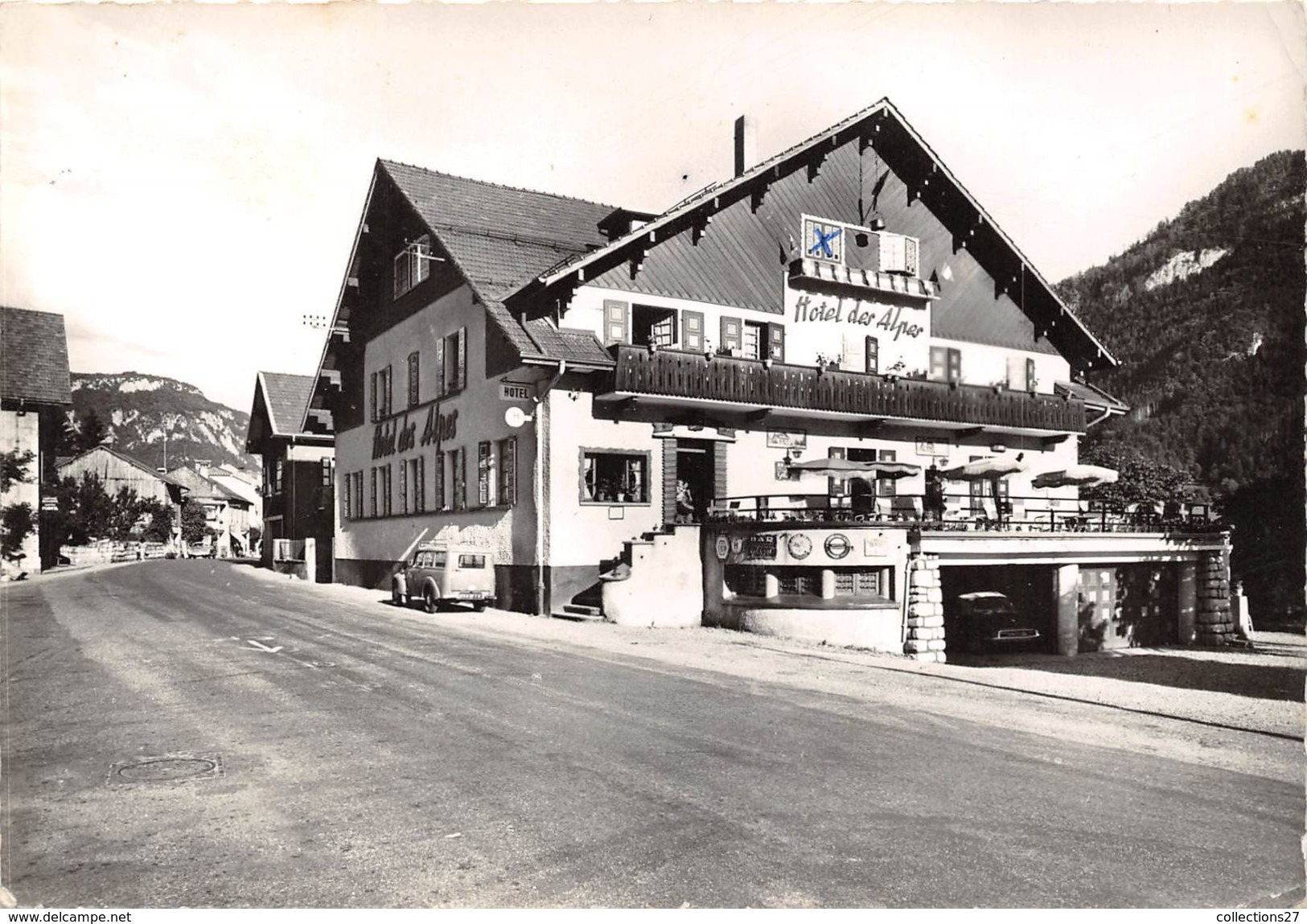 74-SAINT-JEOIRE-EN-FAUCIGNY- L'HÔTEL DES ALPES - Saint-Jeoire