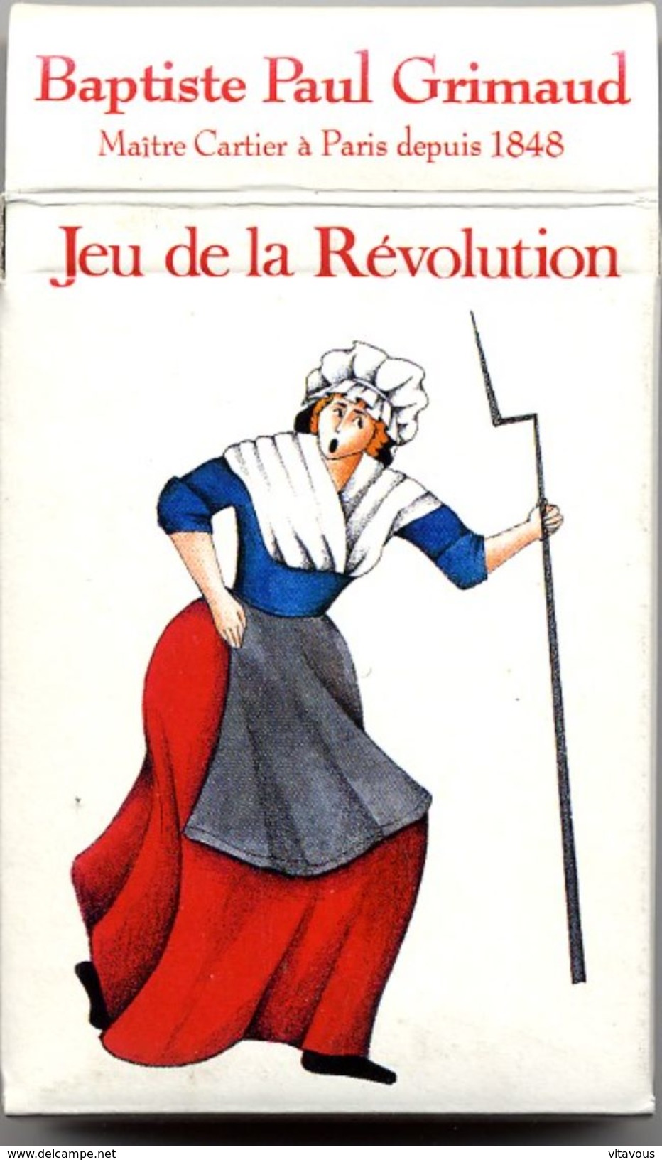 Jeu De La Révolution - Histoire De France -  Jeu De 54 Cartes - 54 Cartes