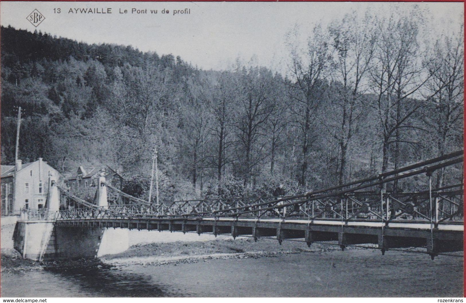 Aywaille Le Pont Vu De Profil SBP (En Très Bon Etat) Luik Liege - Aywaille