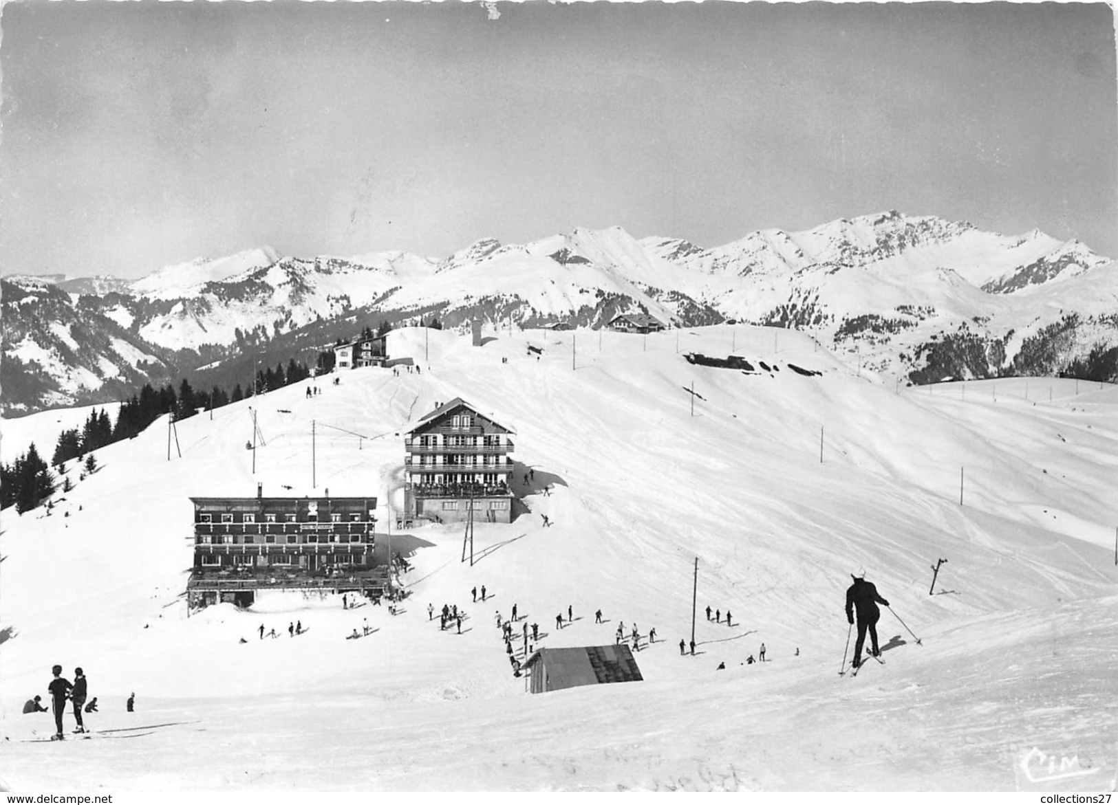 74-SAMOËNS- PANORAMA DU PLATEAU DES SAIX - Samoëns