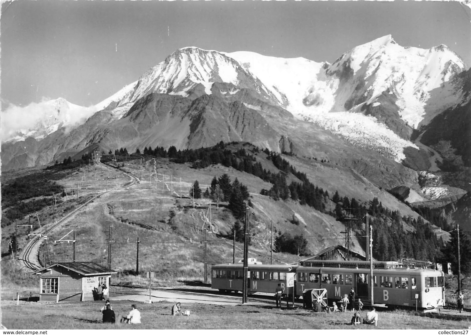 74-SAINT-GERVAIS-LES-BAINS- LE T.M.B. AU COL DE VOZA - Saint-Gervais-les-Bains