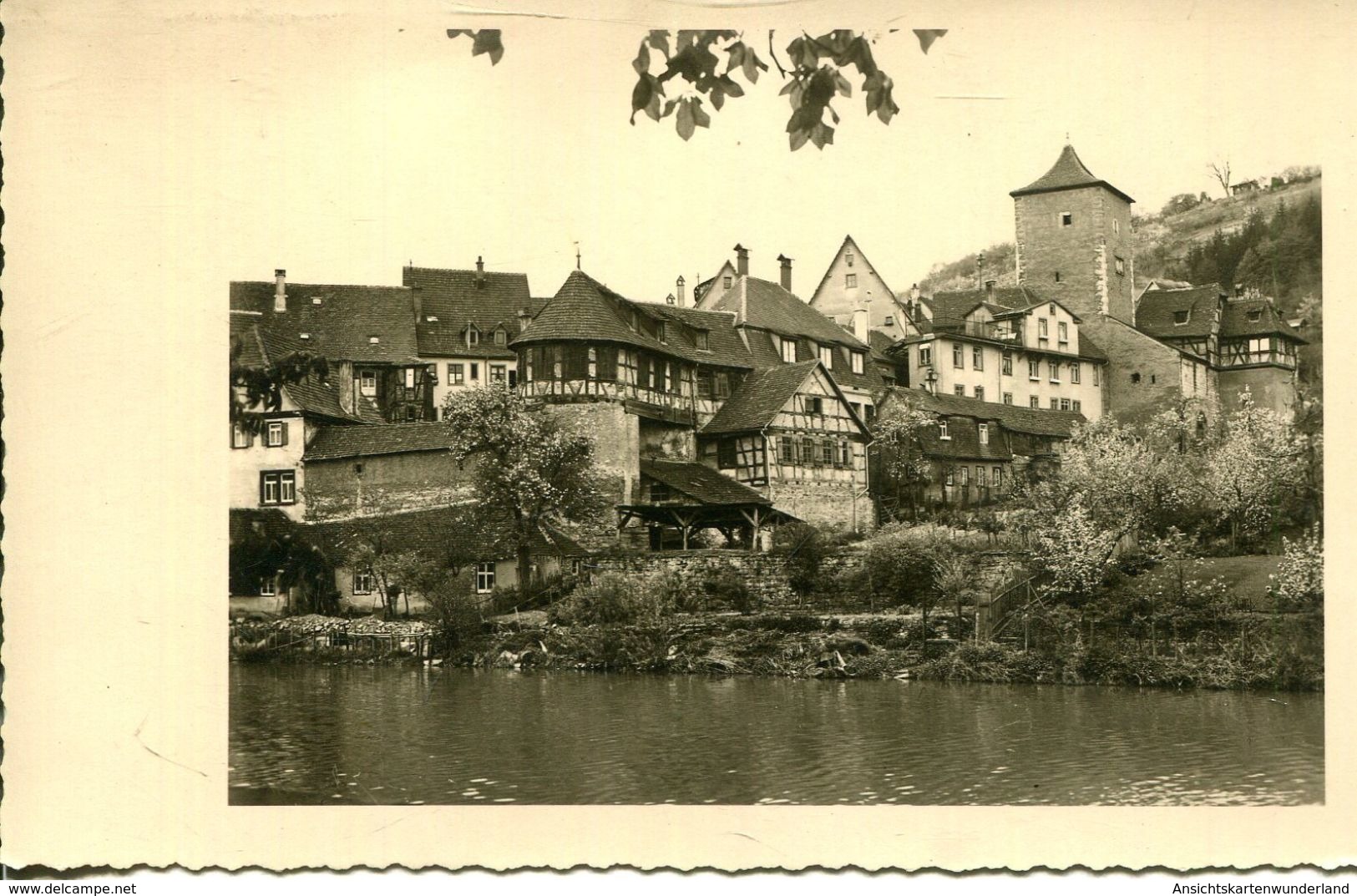 Schwäbisch Hall - Weilerpartie 1938 (001341) - Schwaebisch Hall