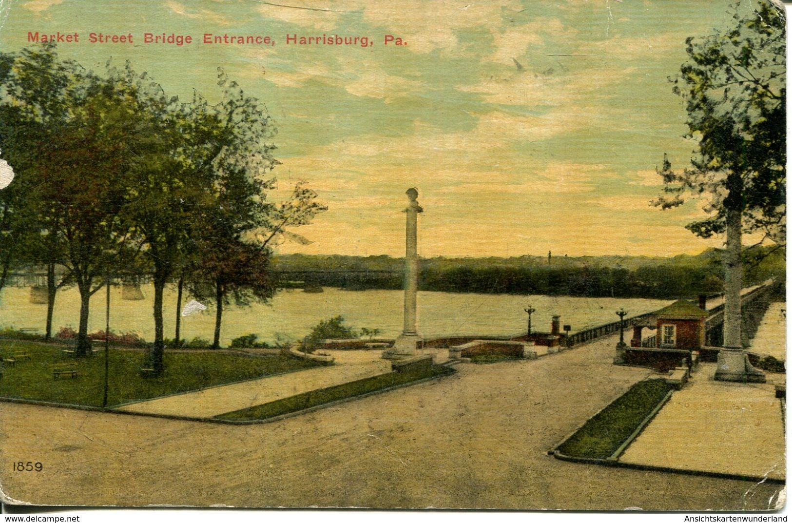 Harrisburg - Market Street Bridge Entrance (001342) - Harrisburg