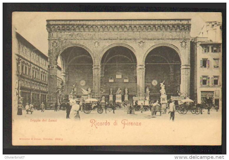 Italia - Ricordo Di Firenze - Loggia Dei Lanzi - Firenze