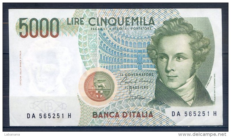 509-Italie Billet De 5000 Lire 1985 DA565H - 5.000 Lire