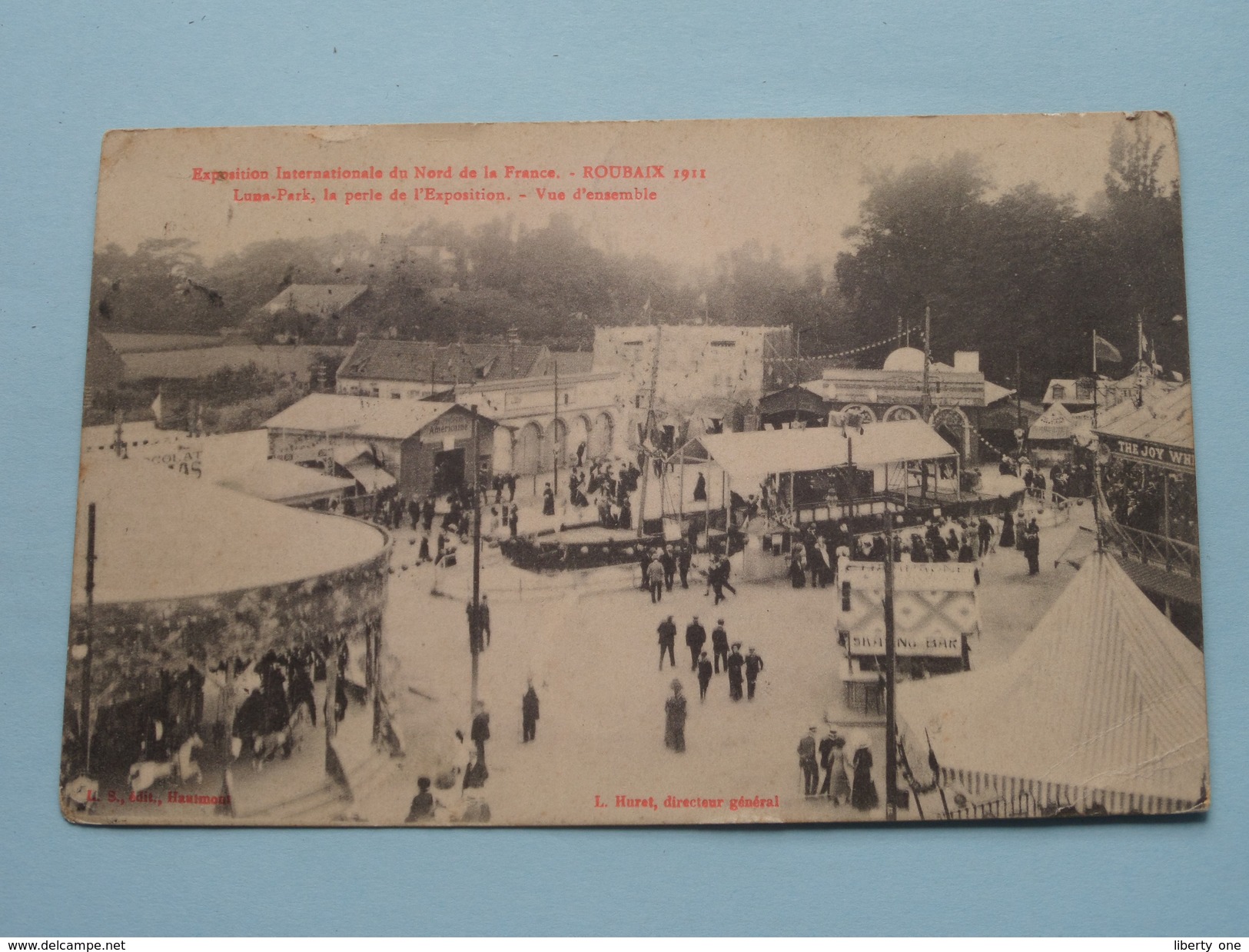 EXPO Internationale Du Nord - Roubaix Anno 1911 LUNA PARK ( L. Huret ) ( Zie Foto Voor Details ) !! - Roubaix