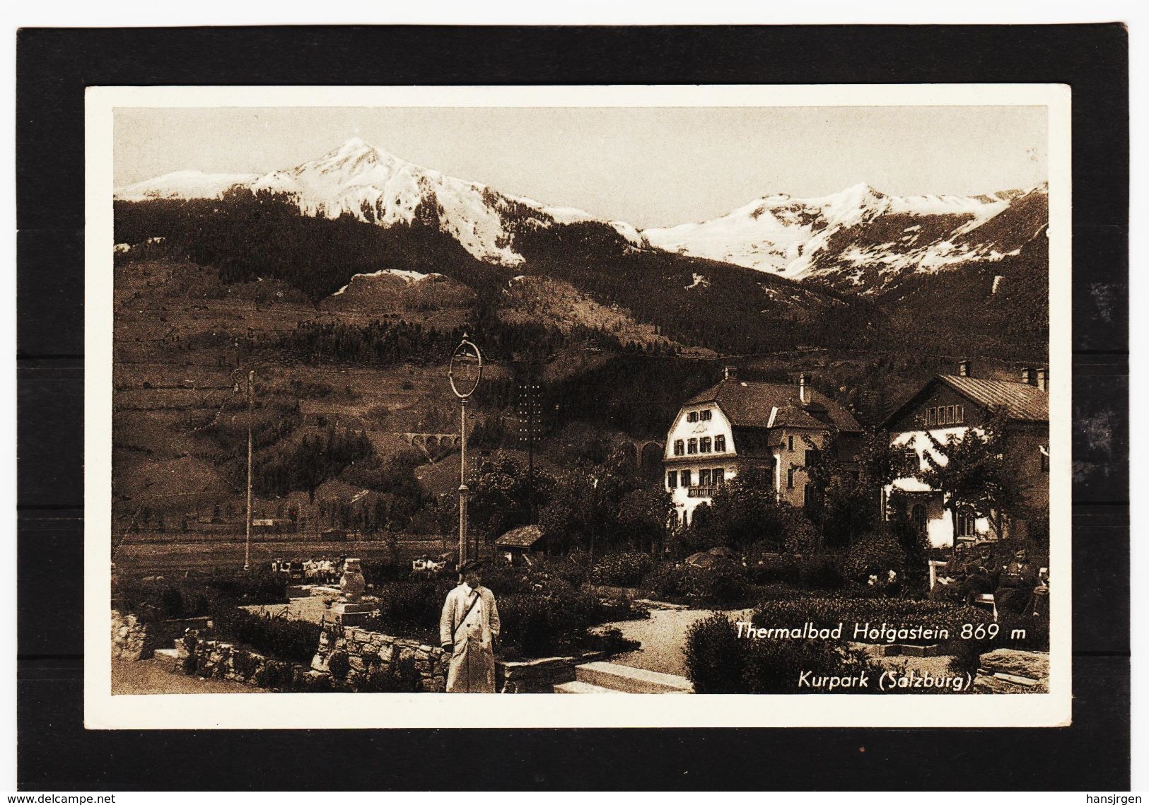 PRW276 POSTKARTE JAHR 1938 THERMALBAD HOFGASTEIN GEBRAUCHT SIEHE ABBILDUNG - Bad Hofgastein