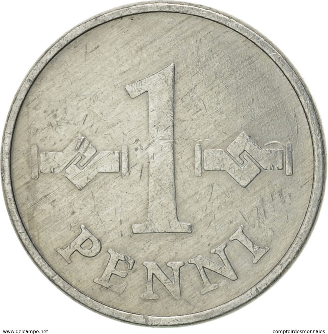 Monnaie, Finlande, Penni, 1972, TTB+, Aluminium, KM:44a - Finlande