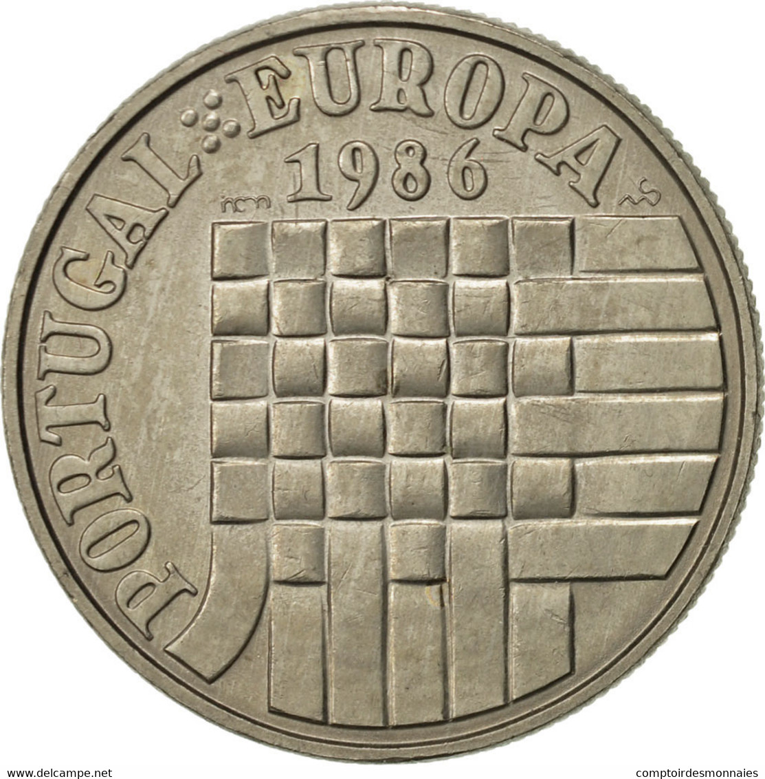 Monnaie, Portugal, 25 Escudos, 1986, TTB+, Copper-nickel, KM:635 - Portugal
