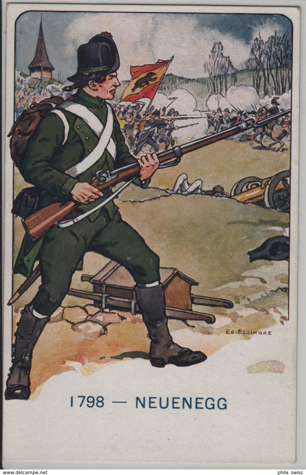 1798 Neuenegg - Le Soldat Suisse A Travers Les Ages - Der Schweizer Soldat Im Laufe Der Jahrhunderte - Neuenegg