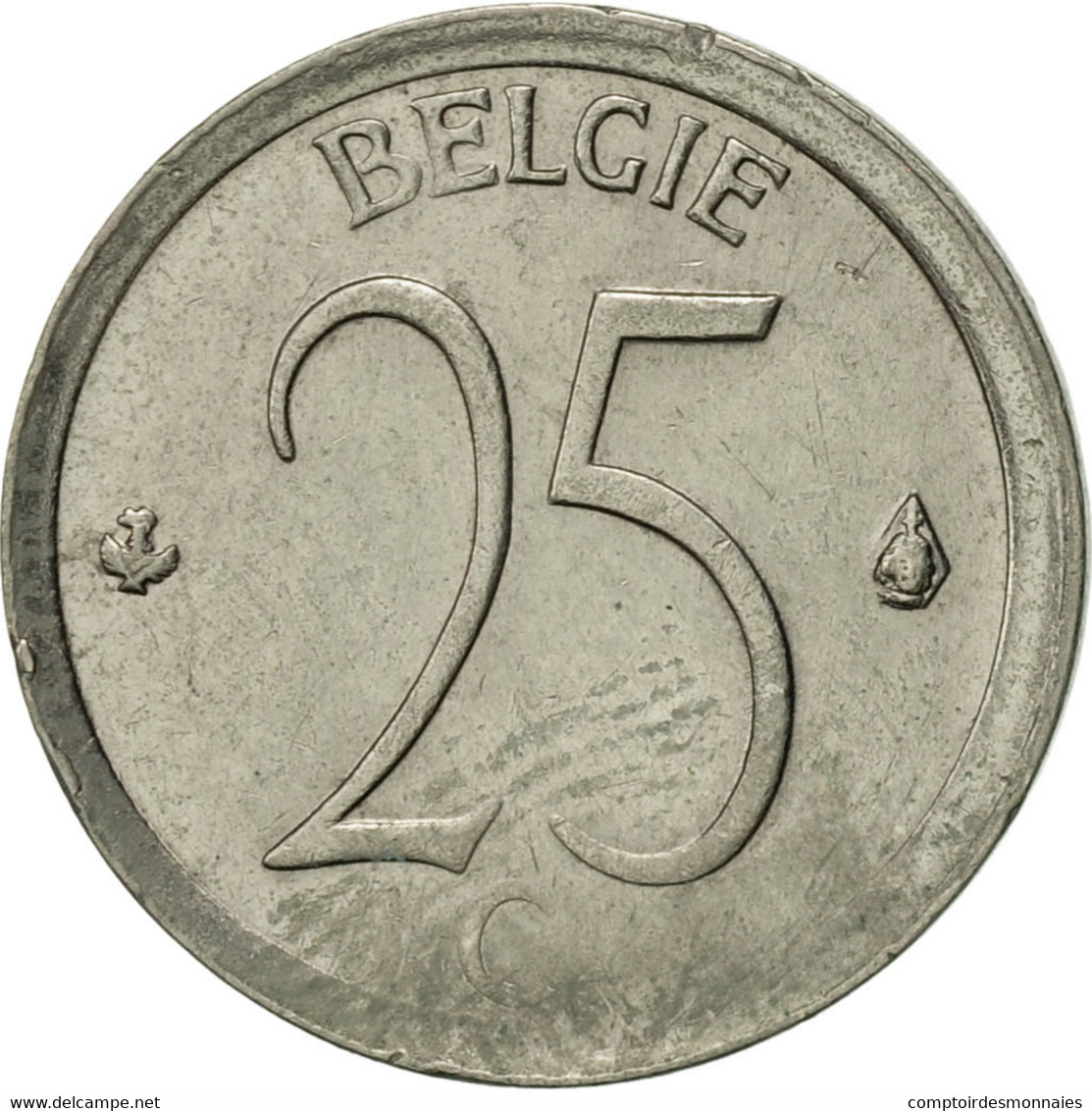 Monnaie, Belgique, 25 Centimes, 1965, Bruxelles, TTB+, Copper-nickel, KM:154.1 - 25 Centimes