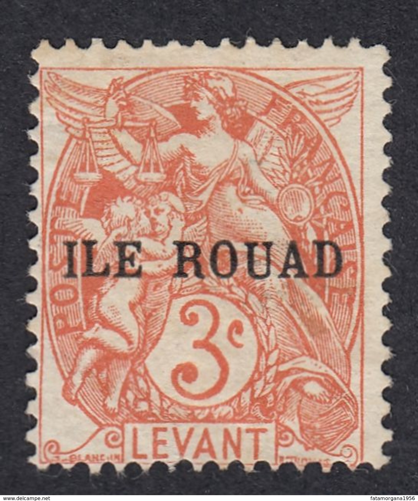 FRANCE Francia Frankreich - ILE ROUAD - 1916/1920 - Yvert 6 Nuovo Senza Gomma. - Neufs
