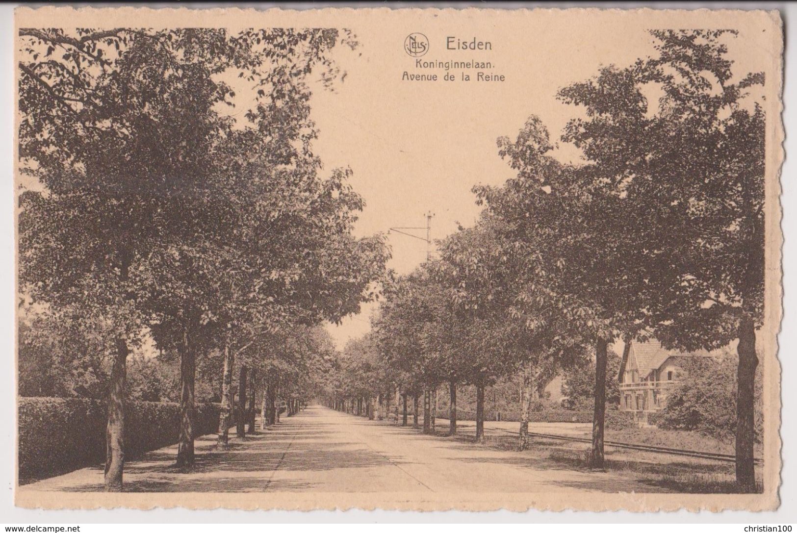 MAASMECHELEN : EISDEN - KONINGINNELAAN - AVENUE DE LA REINE - UITG MOENS - 2 SCANS - - Maasmechelen