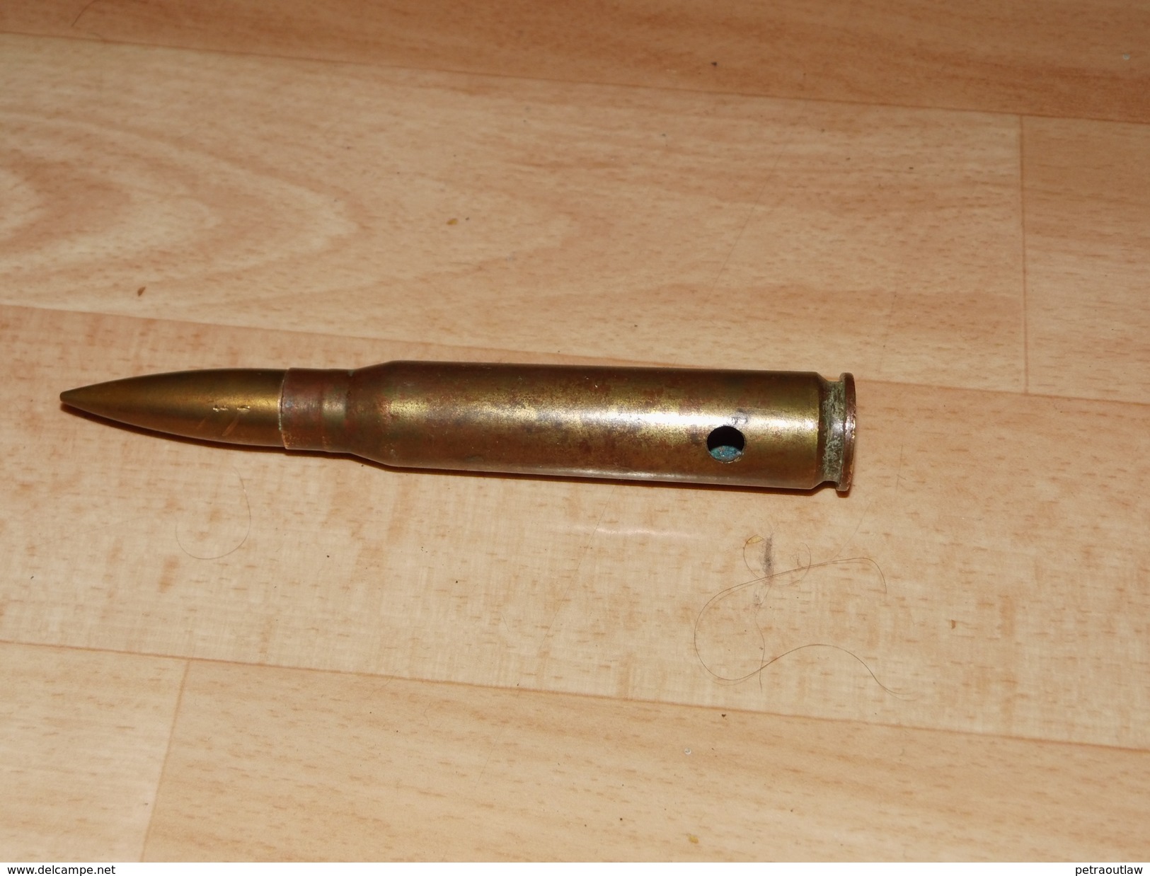 Munition Neutralisée De Hotchkiss 13.2mm Antiaérien RARE! - 1939-45