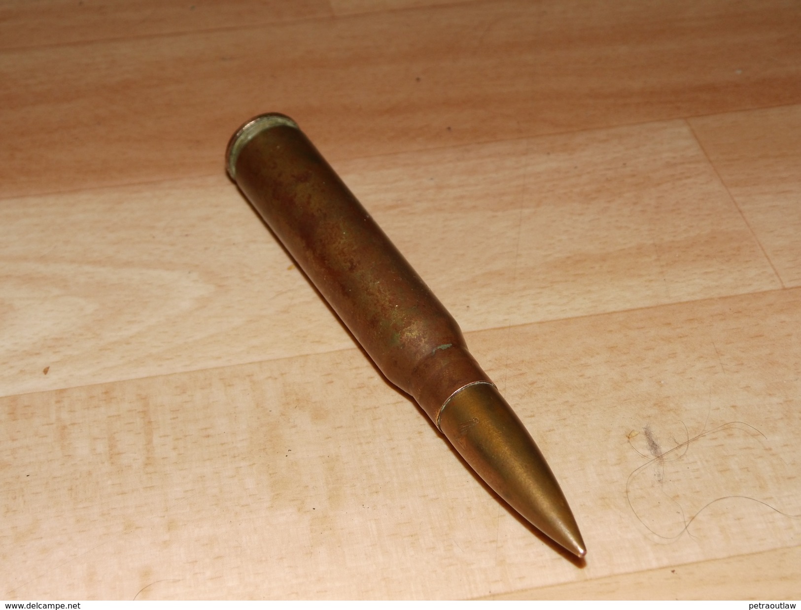 Munition Neutralisée De Hotchkiss 13.2mm Antiaérien RARE! - 1939-45