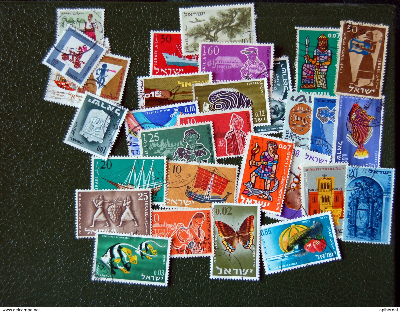 Israel  - Small Batch Of 30 Stamps Without Tab - Lots & Kiloware (mixtures) - Max. 999 Stamps