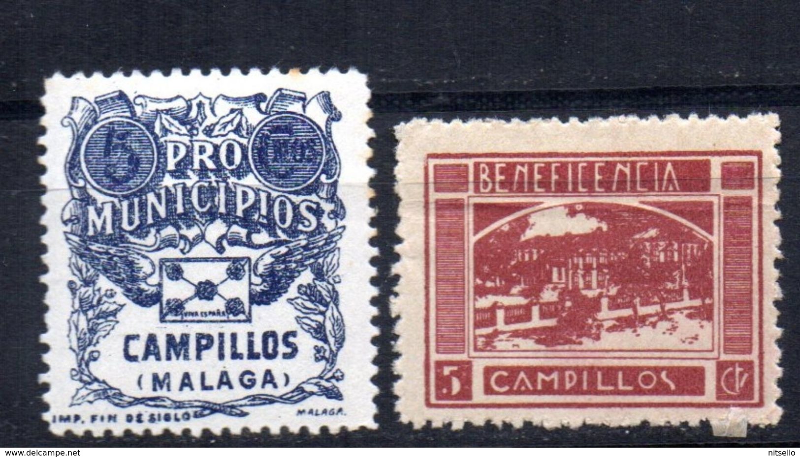 LOTE 2189  ///  (C055) ESPAÑA PATRIOTICOS    CAMPILLOS  **MNH         ¡¡¡¡¡¡ LIQUIDATION !!!!!!!! - Vignette Della Guerra Civile