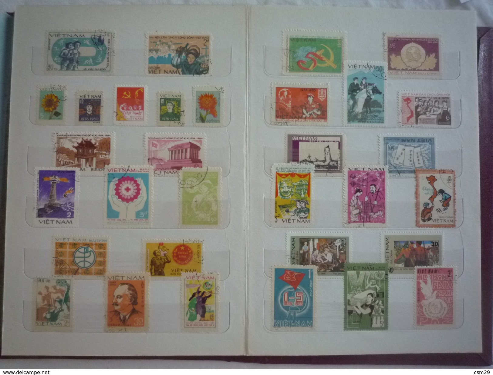 Dans un carton, Classeurs Timbres Monde, France, Colonies Françaises des milliers - Lettres - A voir - 99 scans