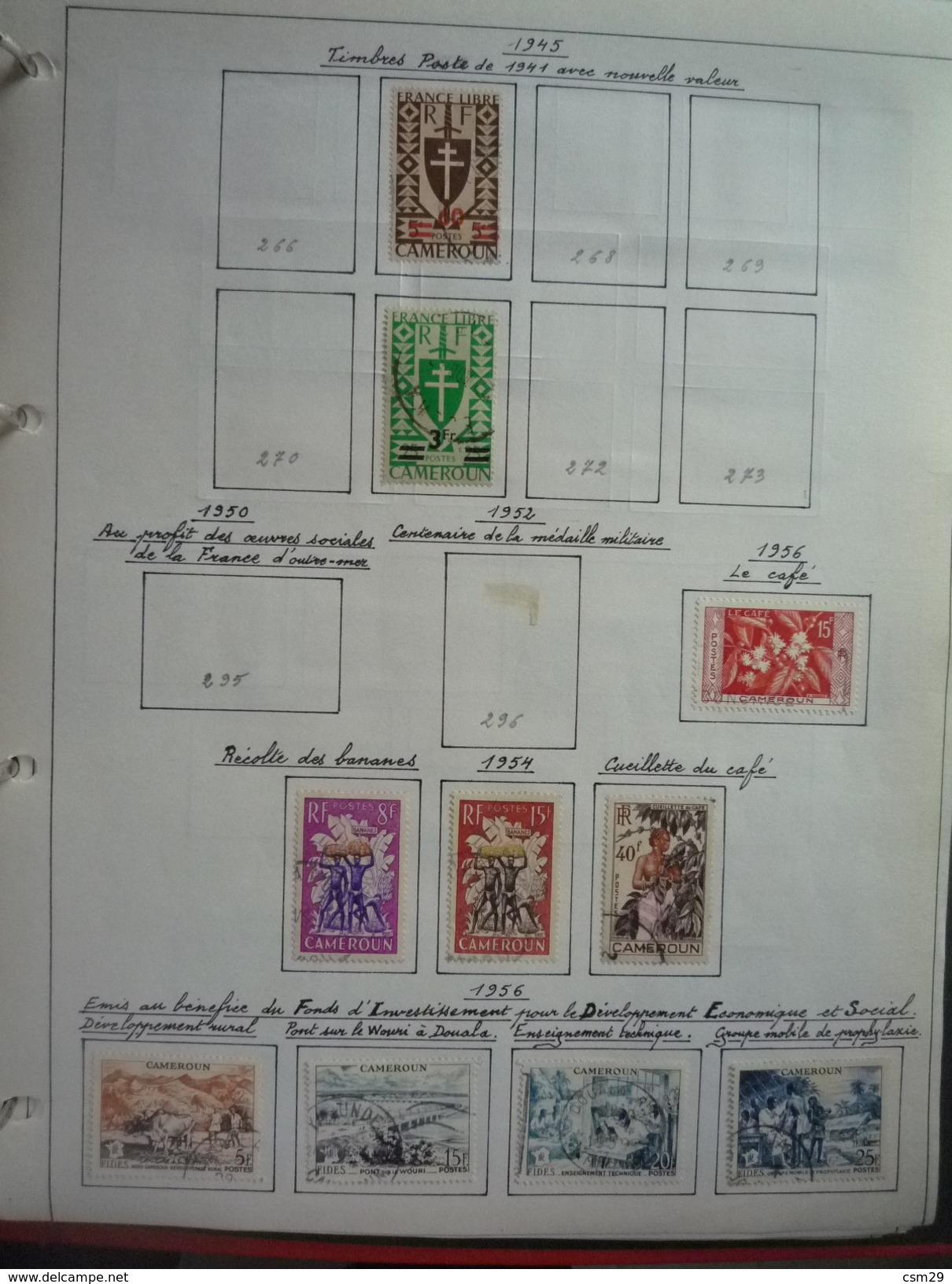 Dans un carton, Classeurs Timbres Monde, France, Colonies Françaises des milliers - Lettres - A voir - 99 scans